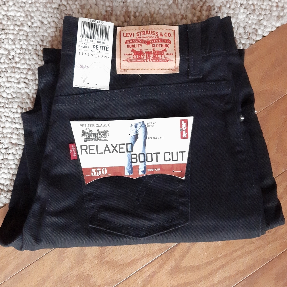 NWT Levi's Relaxed Bootcut 550 Jeans size 10 Short - Picture 15 of 15